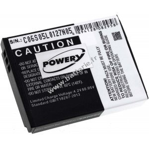 Batterie pour camscope ActionPro X7 / type 083443A