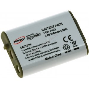 Batterie pour Panasonic KX-TCA158/ XX-TGA230/type HHR-P103