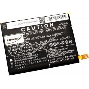 Batterie pour smartphone Sony Ericsson Xperia XZ / type LIS1632ERPC