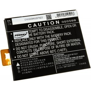 Batterie pour Smartphone Lenovo PB1-750 / PB1-750M / Type L15D1P32