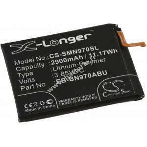 Batterie adapte au tlphone portable, Smartphone Samsung Galaxy Note 10 / SM-N9700 / Type EB-BN970ABU et autres