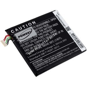 Batterie pour HTC Desire 610 / type 35H00222-00M