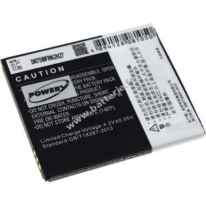 Batterie pour Gigabyte Gsmart Maya M1 / type BL-166