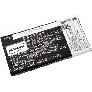 Batterie pour smartphone Samsung Galaxy Xcover 4 / SM-G390 / type EB-BG390BBE
