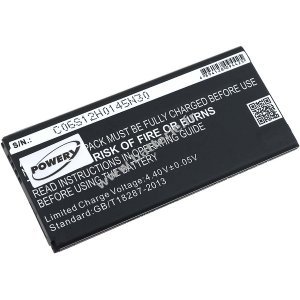 Batterie pour Samsung Galaxy Alpha / SM-G850 / type EB-BG850BBC