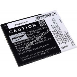 Batterie pour Zopo ZP780 / type BT57S