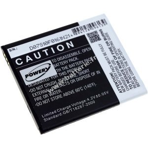 Batterie pour Mobistel Cynus F5 / type BTY26184 2000mAh