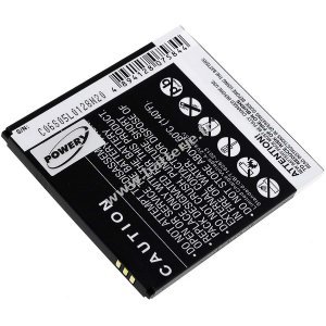 Batterie pour Mobistel Cynus T2 / type BTY26180 2000mAh