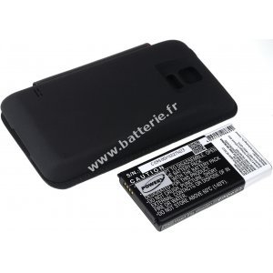 Batterie pour Samsung Galaxy S5 / SM-G900 / type EB-B900BC avec rabat