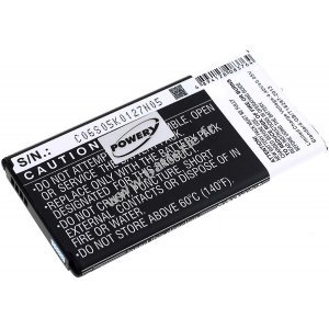 Batterie pour Samsung Galaxy S5 / type GT-I9600 avec puce NFC