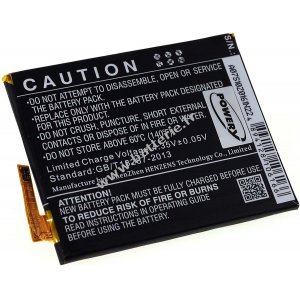 Batterie pour Sony Ericsson Xperia M4 / type LIS1576ERPC