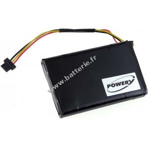 Batterie pour GPS navigation system TomTom Go 610 / type AHA1111107