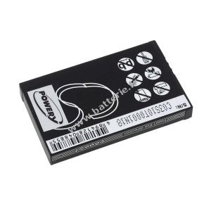 Batterie pour Becker Traffic Assist 7916 / type 38799440