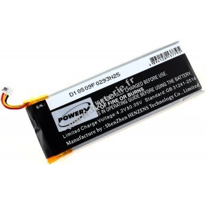 Batterie pour GPS Navigation Becker Active 6 / BE B50 / Transit 6 / Type SR3840100