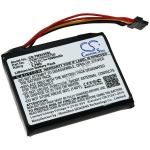 Batterie pour GPS Navigation TomTom Go 2535 / 4EN52 / Type FKM1108005799