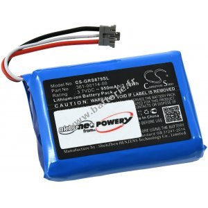 Batterie adapte  GP S-Notsender Garmin inReach Mini, 010-01879-00, Type 361-00114-00