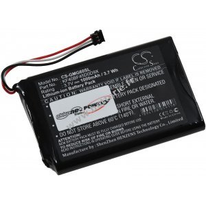 Batterie adapte pour GP S, Navigation Garmin Approche G6, Type KF40BF45D0D9X