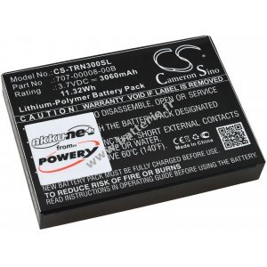 Batterie adapte  GP S-mtre Trimble Juno 3A, 3D, 3C, type 707-00008-00B