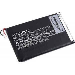 Batterie pour Garmin Nvi 2669LMT / type 361-00051-00