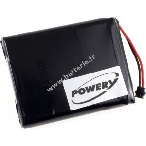 Batterie pour GPS navigation system Garmin Approach G30 / type 361-00043-02