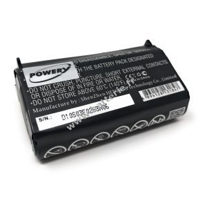 Batterie pour lecteur de code-barres Getac PS236 / type PS336