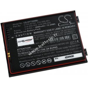 Batterie adapte aux ordinateurs mobiles Honeywell Dolphin CT40, CT40XP Type CT50-BTSC et autres