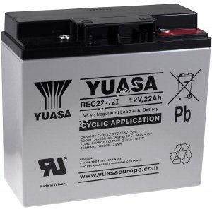 Batterie plomb YUASA pour chaise roulante letrique Alber E-Fix 26