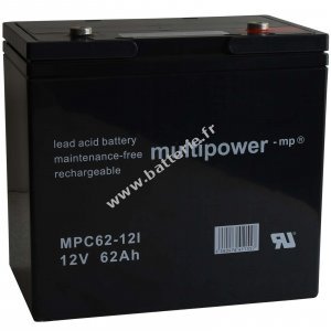 batterie au plomb (multipower) MP62-12C pour applications cycliques