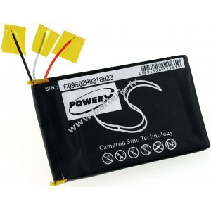 Batterie pour MP3 player Sony NZW-ZX1 / type US453759