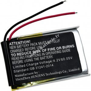 Batterie adapte  Sony SmartWatch 2, SW 2, type AHB412033PS