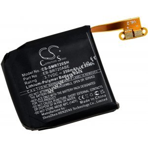 Batterie adapte  SmartWatch Samsung Gear S2 Classic, SMR-720, type EB-BR720ABE
