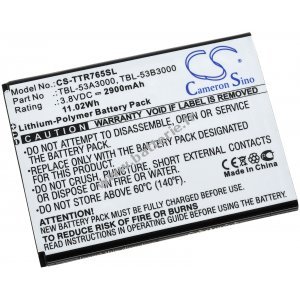 Batterie adapte pour LTE-WLAN-Route r TP-Link M7650, Type TBL-53B3000 a.o.