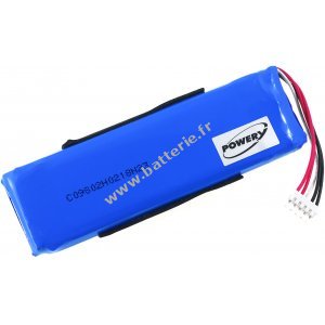 Batterie pour haut-parleur JBL Flip 3 / type GSP872693
