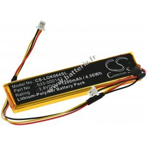 Batterie pour clavier Bluetooth Logitech Craft / Y-R0064 / Type 533-000142
