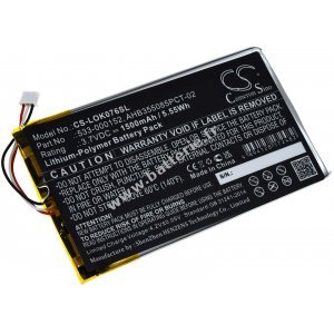 Batterie adapte au clavier de jeu sans fil, clavier Logitech G913 TKL, type L/N : 2012