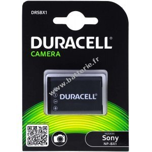 Batterie Duracell pour Sony Cyber-shot DSC-RX100 / type NP-BX1 1090mAh