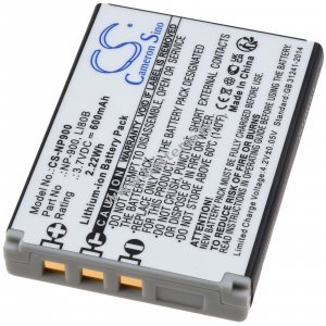 Batterie pour Konica-Minolta NP-900