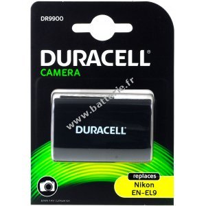 Batterie Duracell pour Nikon EN-EL9