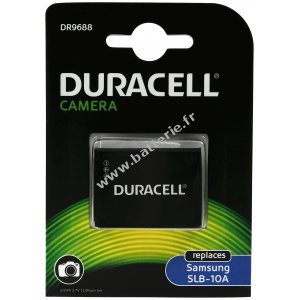 Duracell batterie pour appareil photo numrique Samsung L100 / Samsung L110 / type SLB-10A et autres