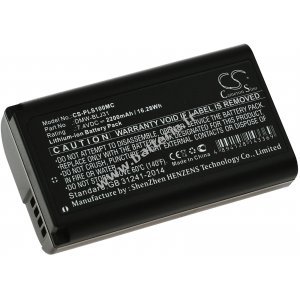 Batterie adapte  l'appareil Panasonic photo Lumix S1 / Lumix S1R / Lumix DC-S1 / Lumix DC-S1H / type DMW-BLJ31