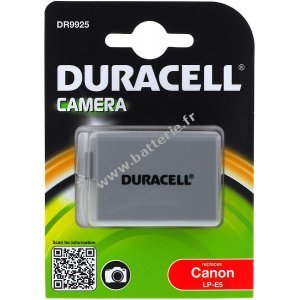 Batterie Duracell DR9925 pour Canon LP-E5