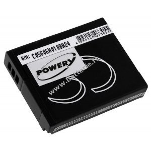 Batterie pour Panasonic Lumix DMC-TZ40/ type DMW-BCM13