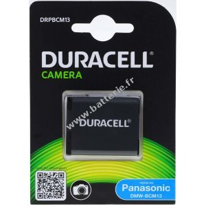 Batterie Duracell pour Panasonic Lumix DMC-TZ40 / type DMW-BCM13