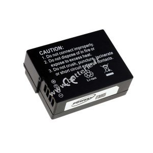 Batterie pour Panasonic Lumix DMC-GH2/ type DMW-BLC12