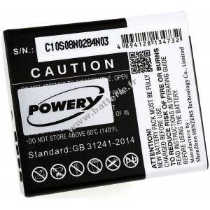Batterie pour Panasonic DMC-GF16/ type DMW-BLG10