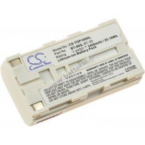 Batterie d'alimentation adapte  l'appareil de mesureTopcon , ordinateur de terrain FC100, modle BT-62Q et autres