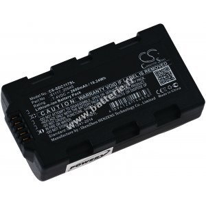 Batterie adapte pour ordinateur de terrain/contrleur de terrain Topcon Tesla / Sokkia Juniper Mesa Field/Type 20545