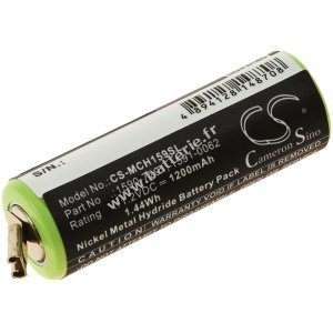 Batterie pour rasoirs, tondeuses  cheveux Moser ChroMini 1591, 1591B, type 1591-0061 et autres