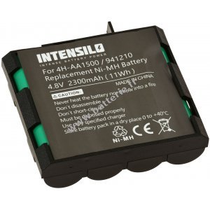 Batterie d'alimentation compatible avec le Compex type 4H-AA1500, 941210 4.8V 2300mAh (non d'origine)
