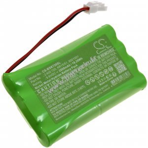 Batterie adapte au moteur de porte Bosch Keasy 600, Somfy SGS, type 2 400 720